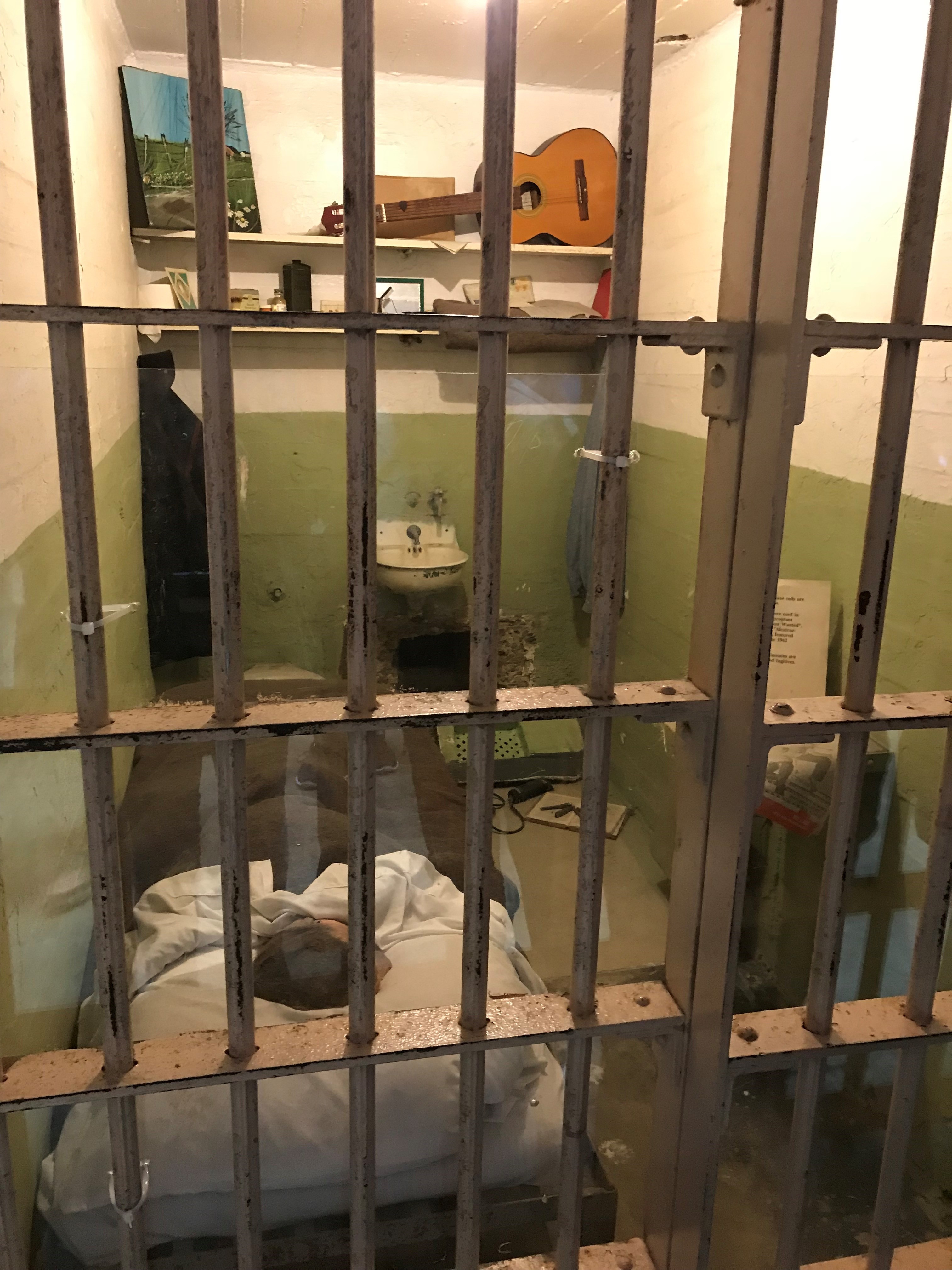 Alcatraz prison cell